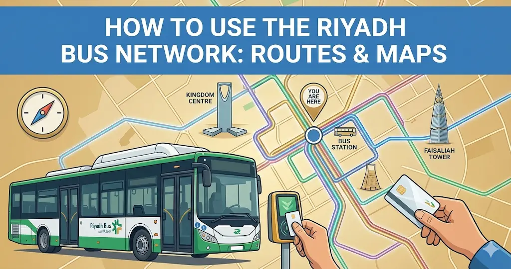 How to Use the Riyadh Bus Network: Routes, Maps, and BRT Guide