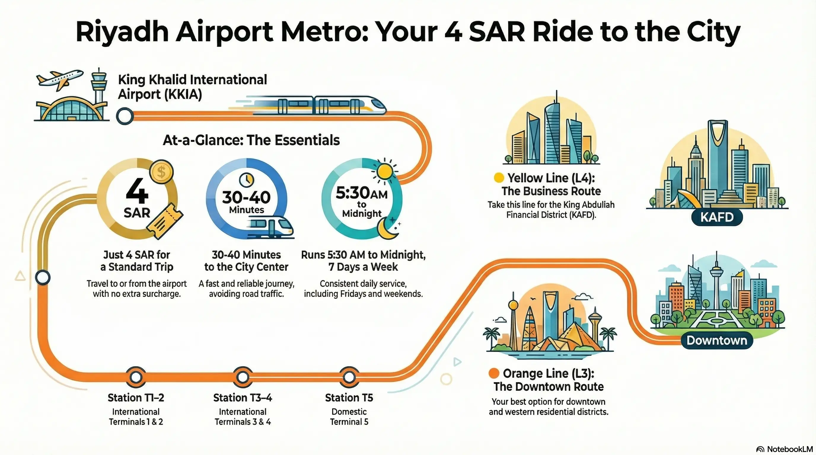 A Guide to Riyadh Metro Airport Connections (KKIA)