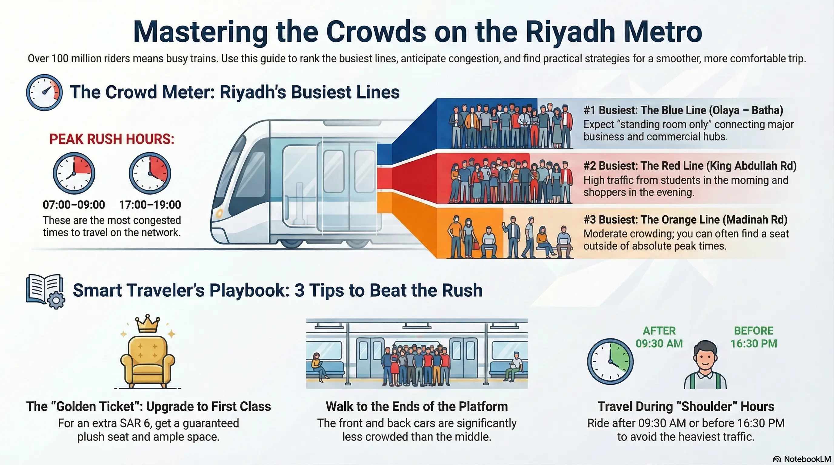 Mastering the Crowds on Riyadh Metro