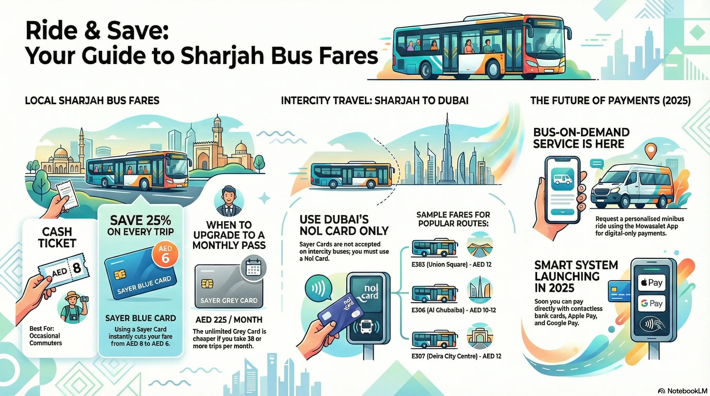 Latest Changes to Sharjah Bus Fares & Payment Methods (December 2025)